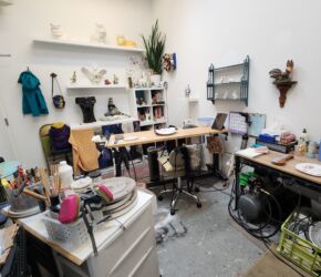 Debra's former (and smaller) Seattle studio