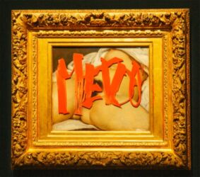 Gustave Courbet, 'L'origine du monde' with 'MeToo'