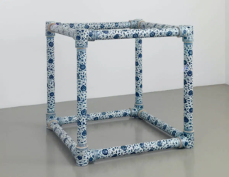 Porcelain Cube by Ai Weiwei, 2009. Source, Lisson Gallery