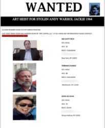 Libbie Mugrabi's wanted poster