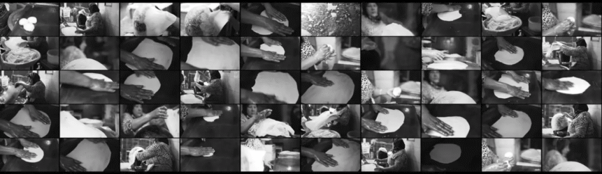 install view of Book of Gestures- Bread