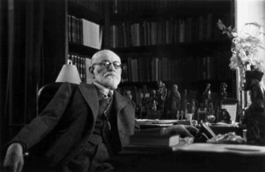 Sigmund Freud and his antiquities, 1939, Freud Museum, London