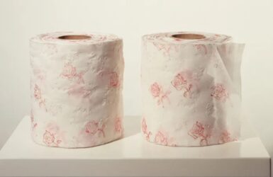 George Stoll, tp made of white chiffon